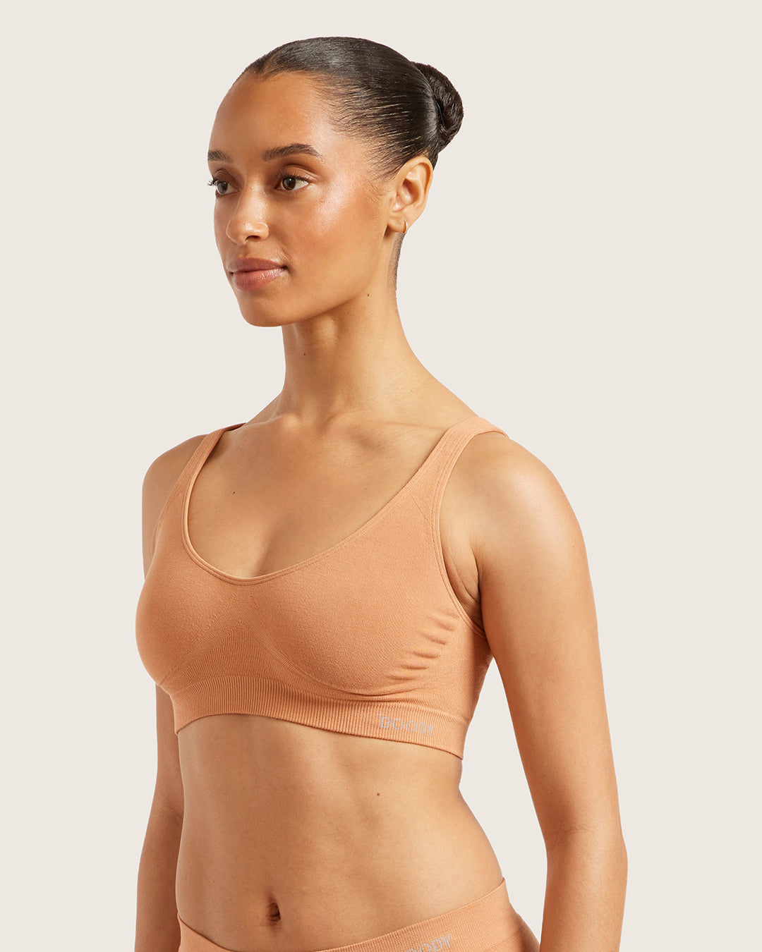 Seamfree Crop Bra - Dune