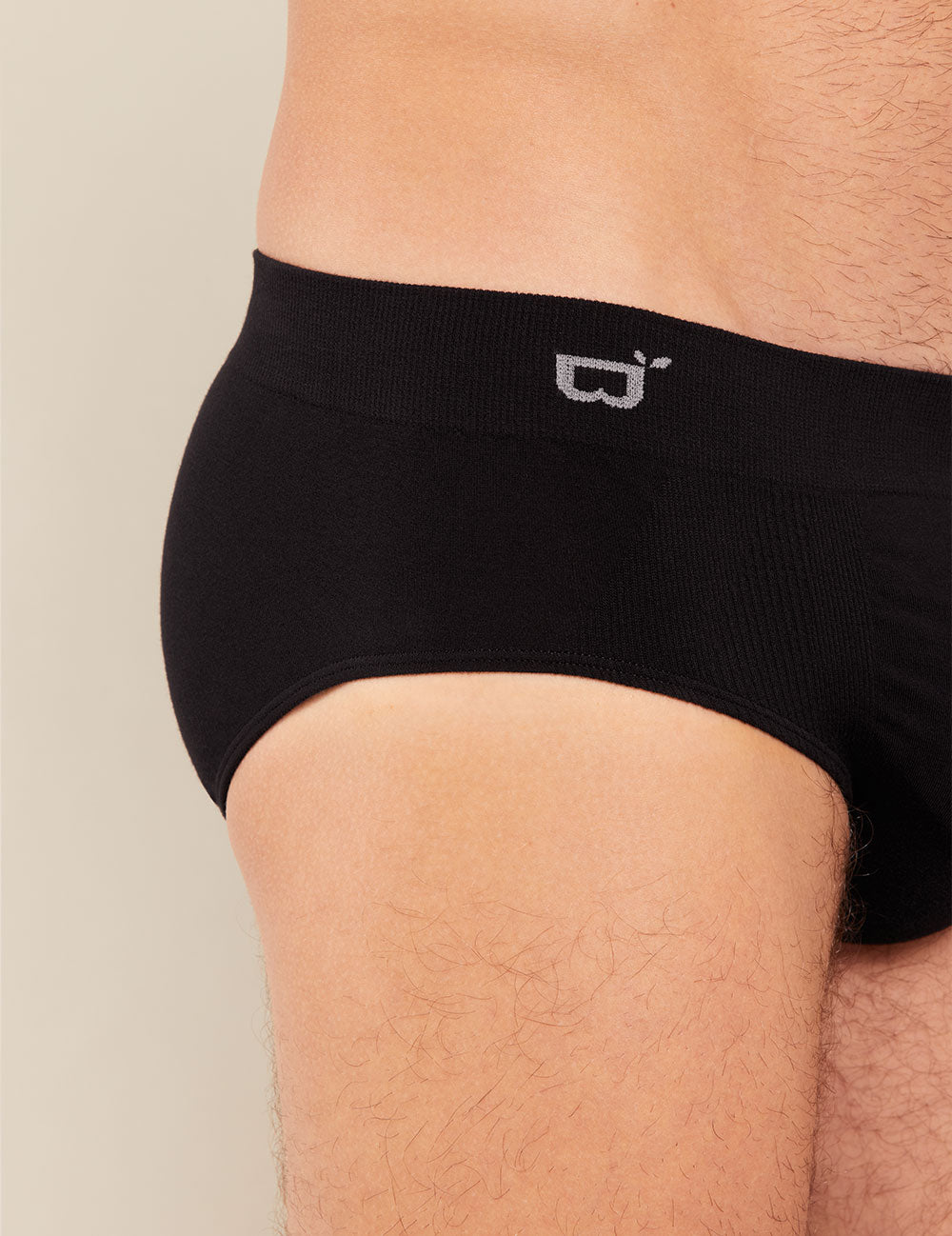 Men's Seamfree Briefs - Black