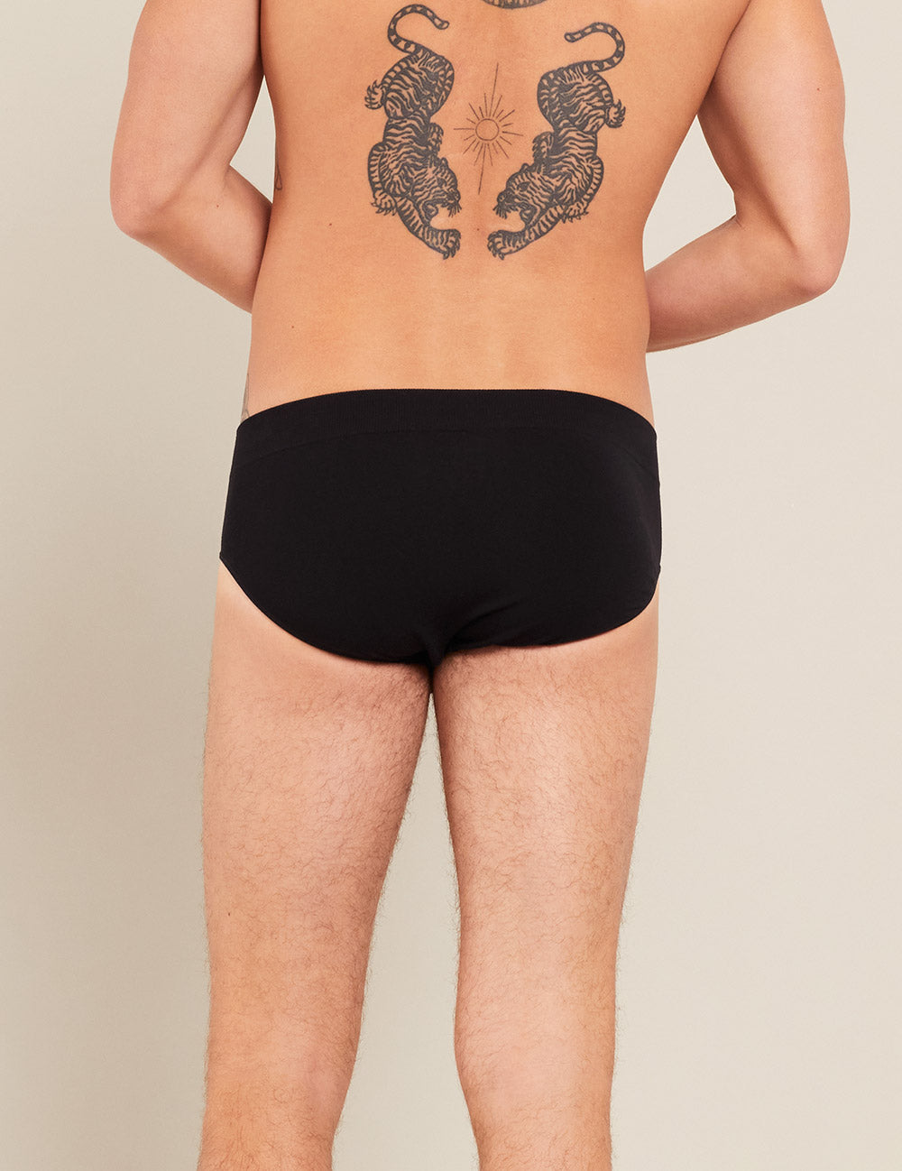 Men's Seamfree Briefs - Black