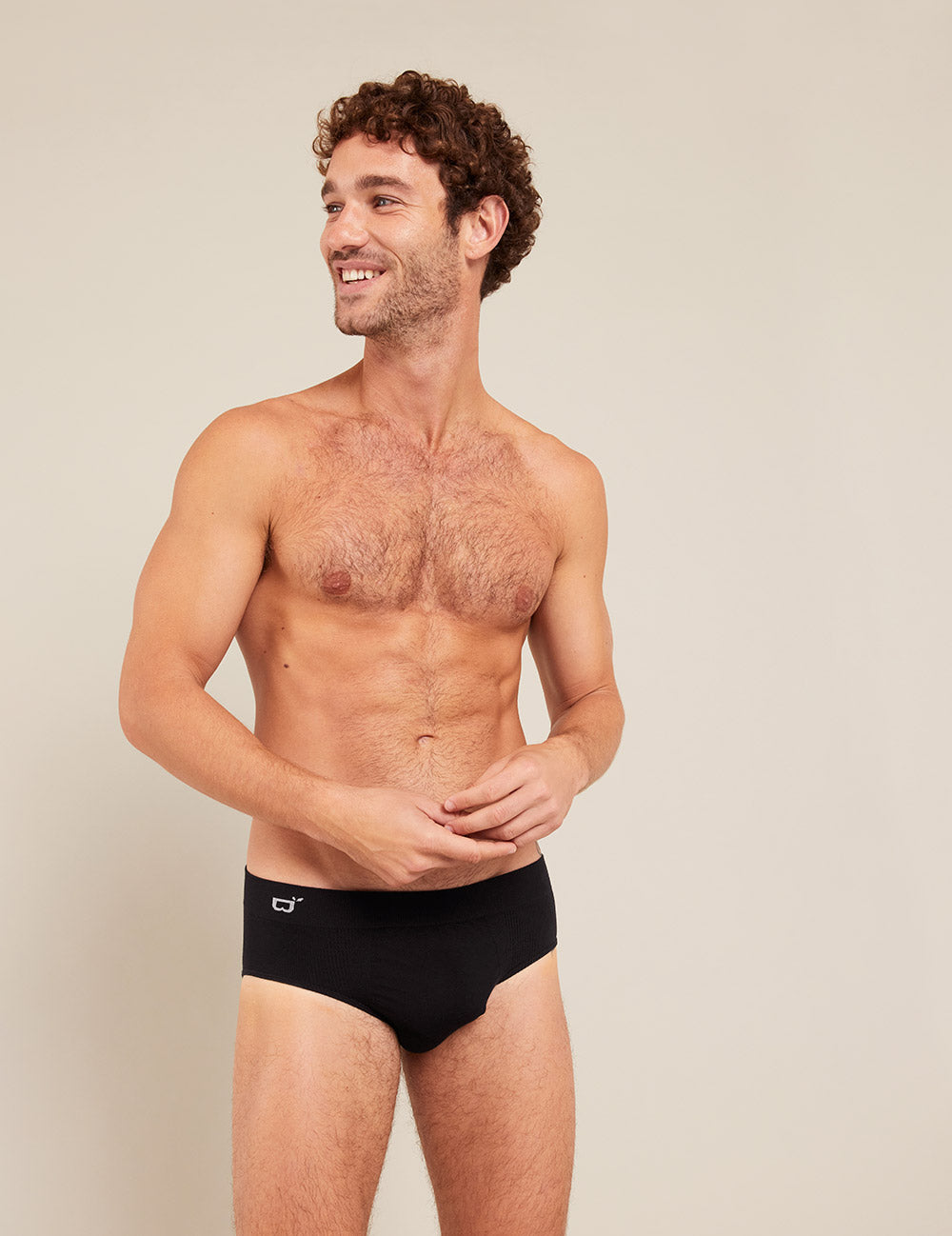 Men's Seamfree Briefs - Black
