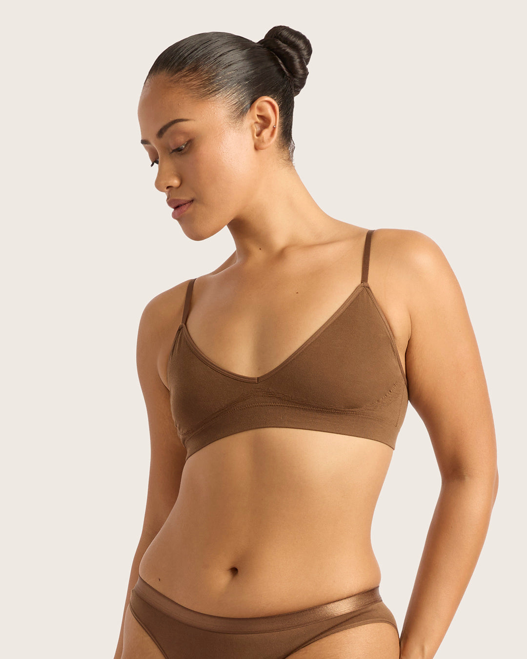 LYOLYTE Triangle Bralette - Clove