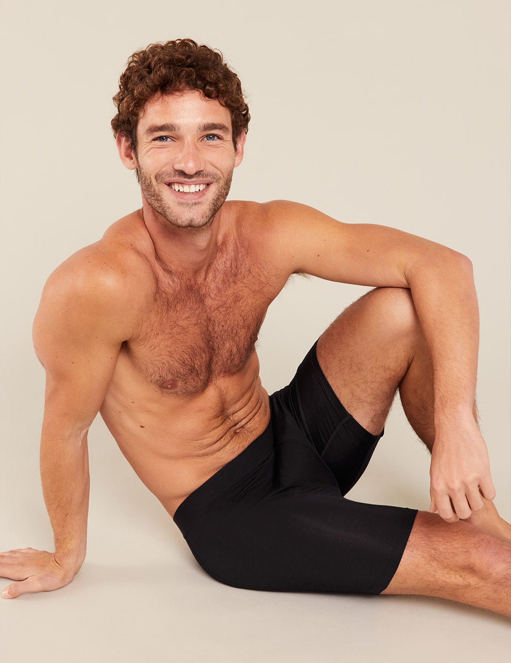 Men's Everyday Mid-Length Boxer Briefs - Black
