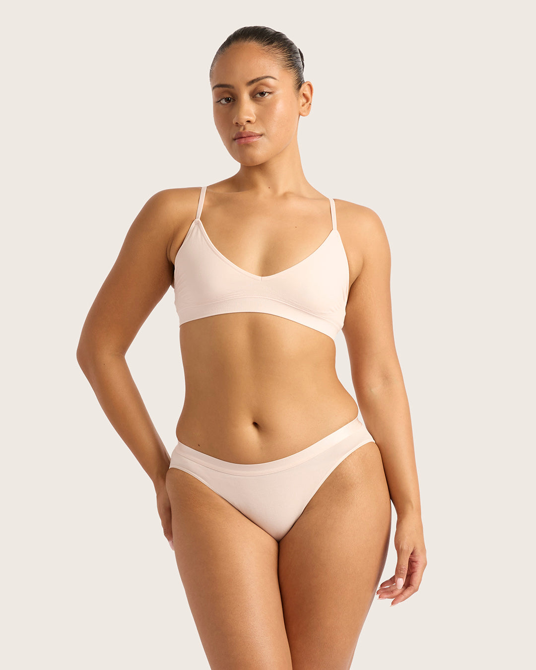 LYOLYTE Hipster Bikini - Powder Pink
