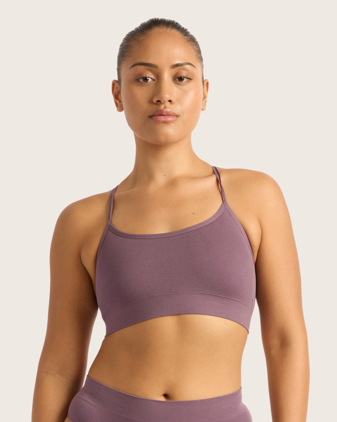 LYOLYTE Racerback Bralette - Wisteria