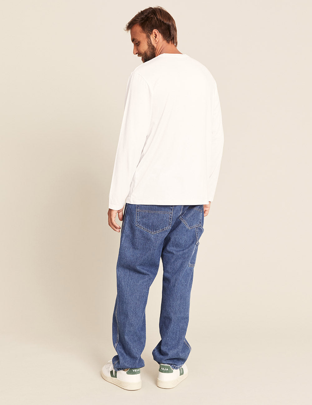 Men's Classic Long Sleeve T-Shirt - White