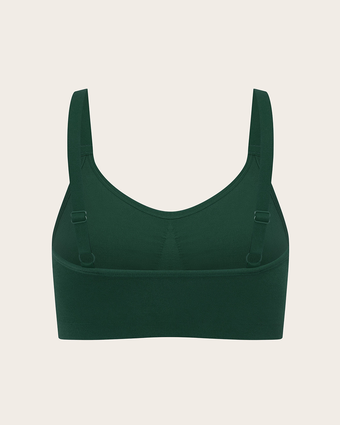 Full Bust Wireless Bra - Emerald Green