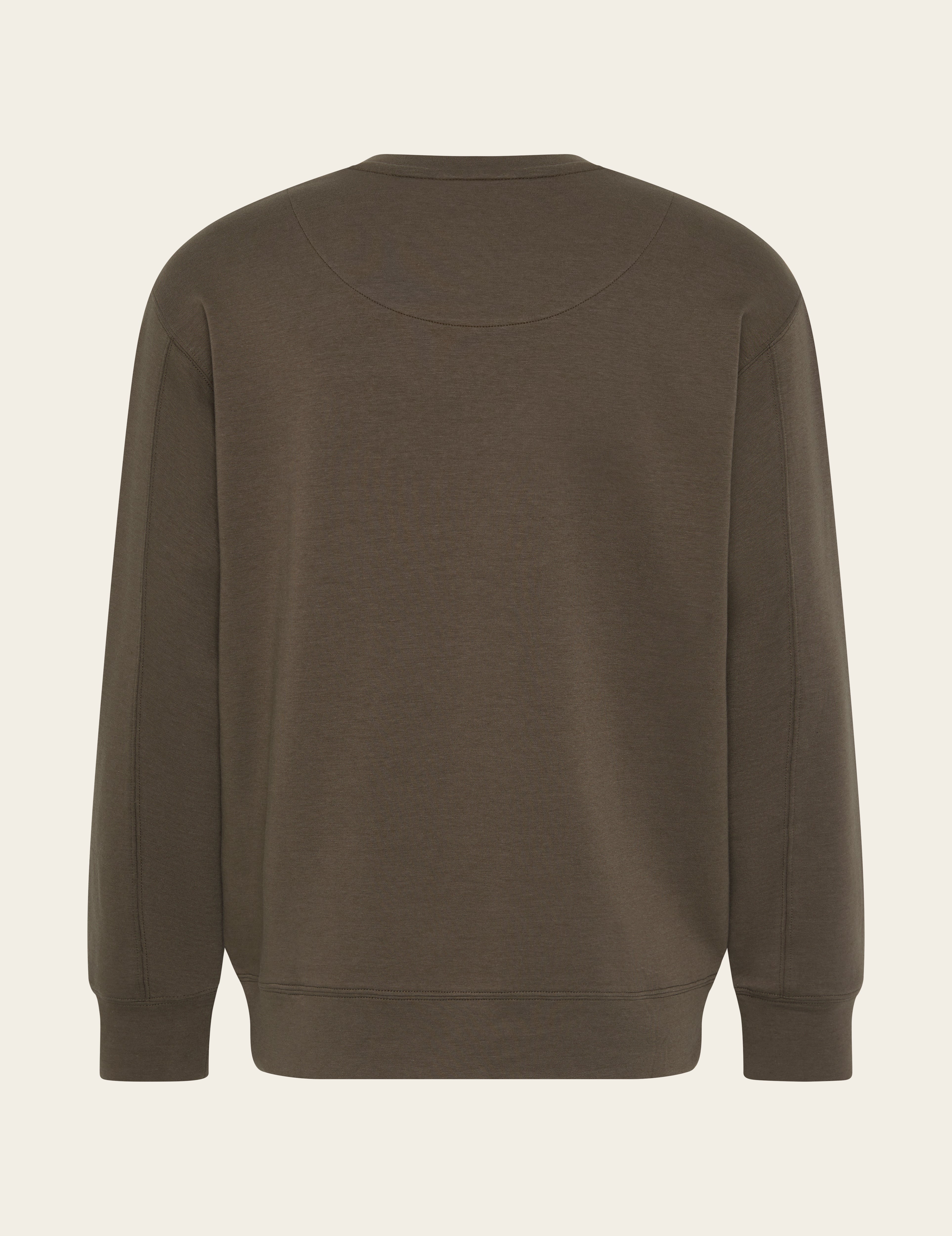Men's Crew Neck Sweater - Oyster
