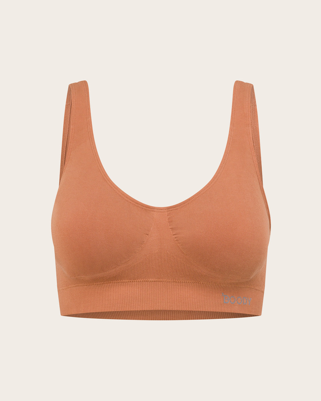 Seamfree Padded Crop Bra - Dune