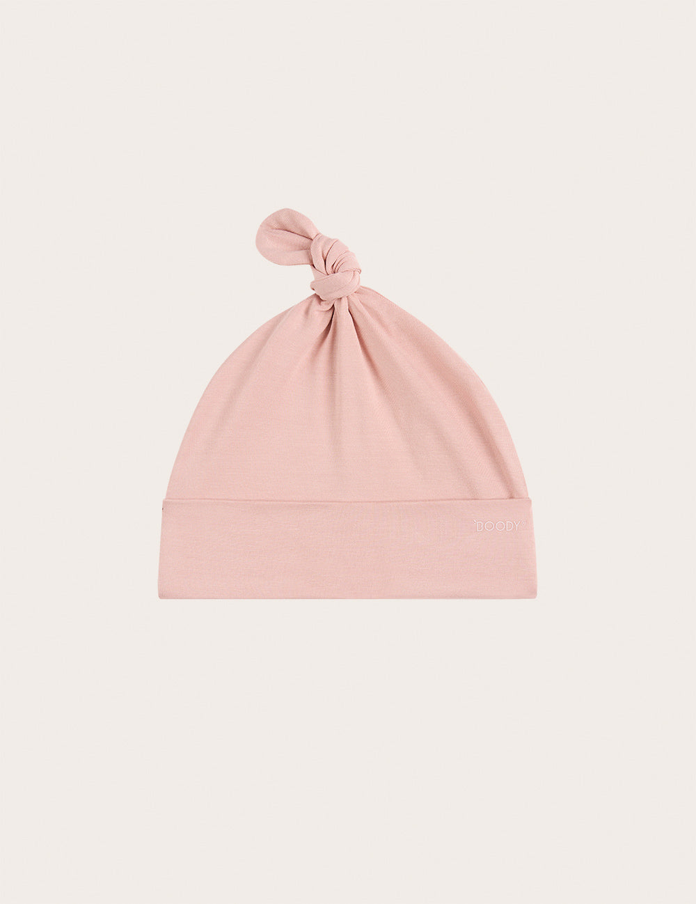 Baby Knotted Beanie - Dusty Pink