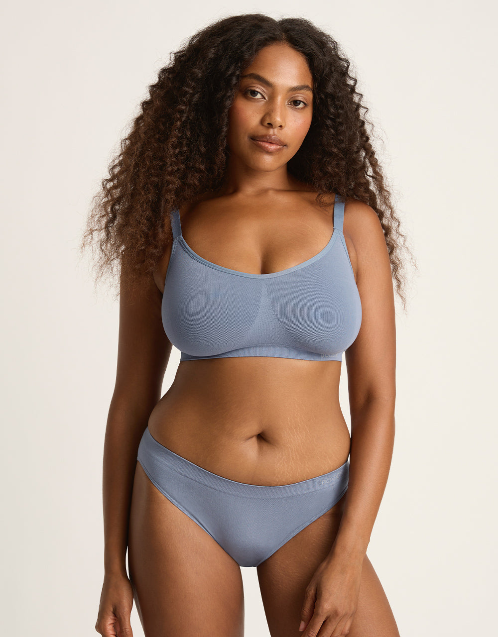 Classic Bikini - Dusty Blue