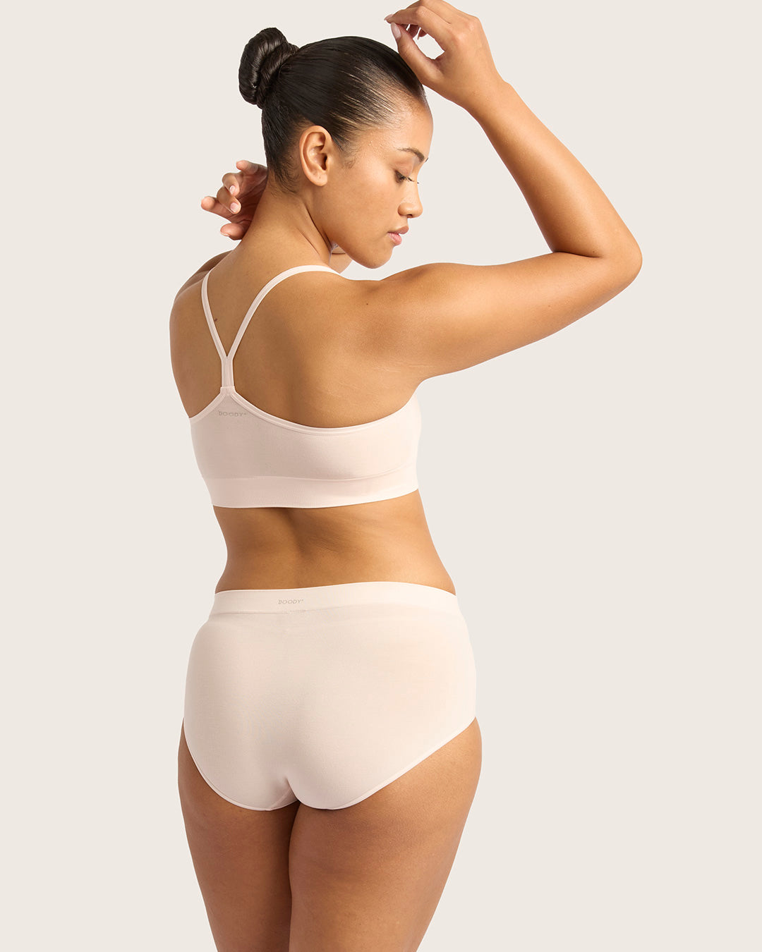 LYOLYTE Racerback Bralette - Powder Pink