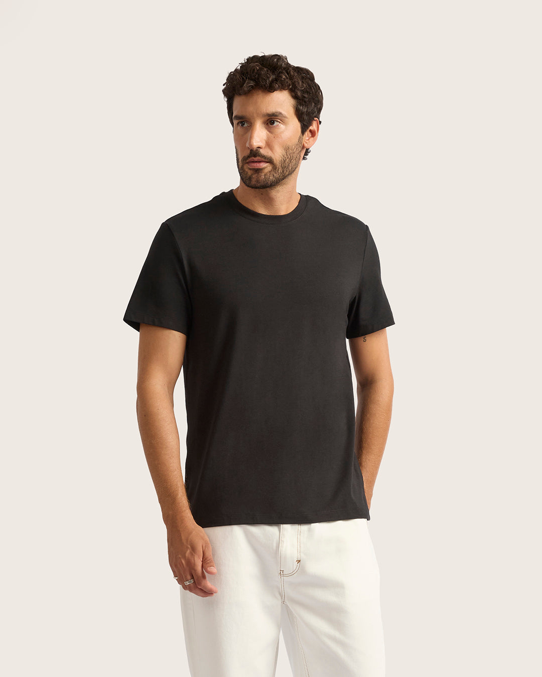 Men's Classic Crew Neck T-Shirt - Black