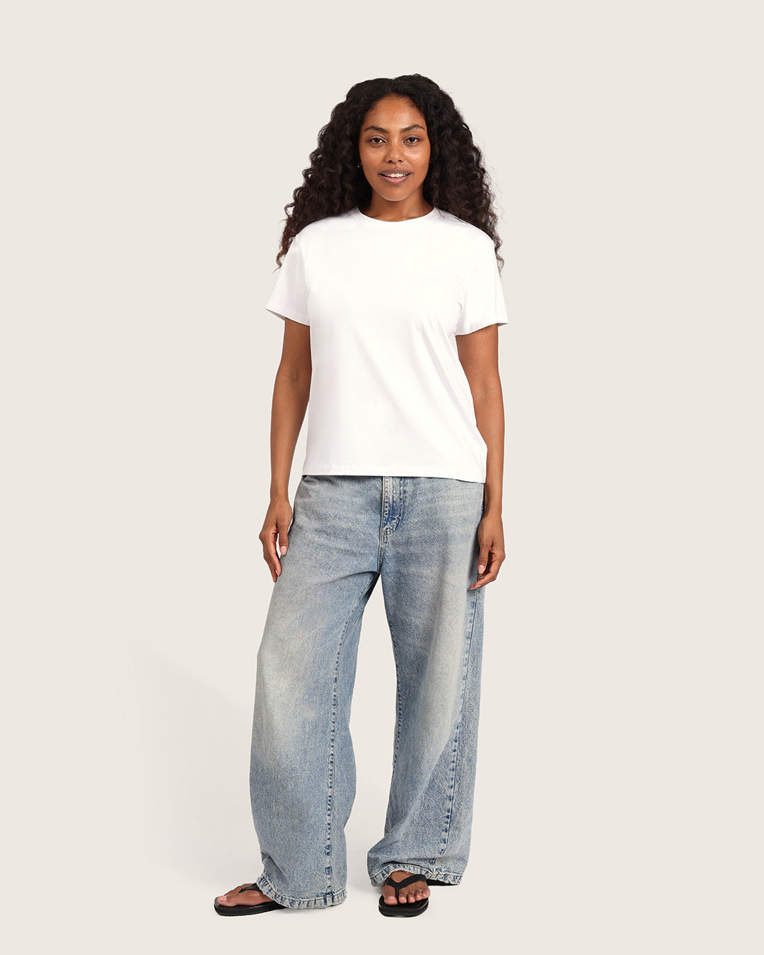 Women's Classic Crew Neck T-Shirt - White