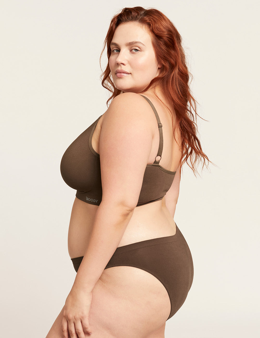 Full Bust Wireless Bra - Clove