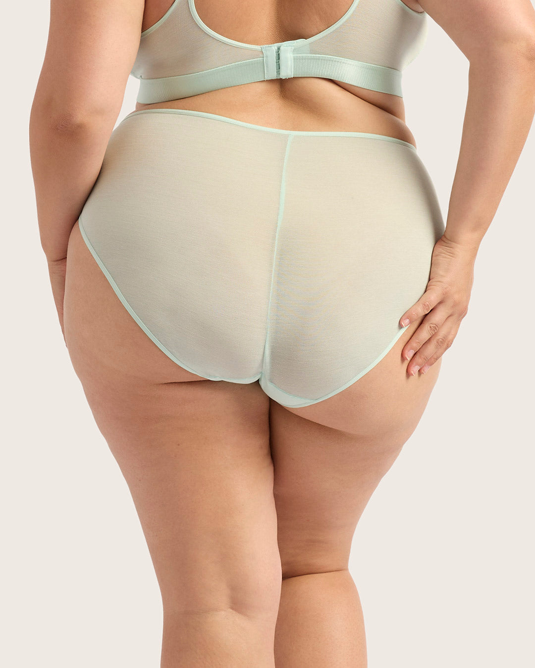 FreeMesh High-Cut Full Briefs - Mint