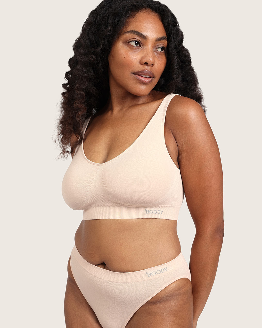 Seamfree Padded Crop Bra - Shell