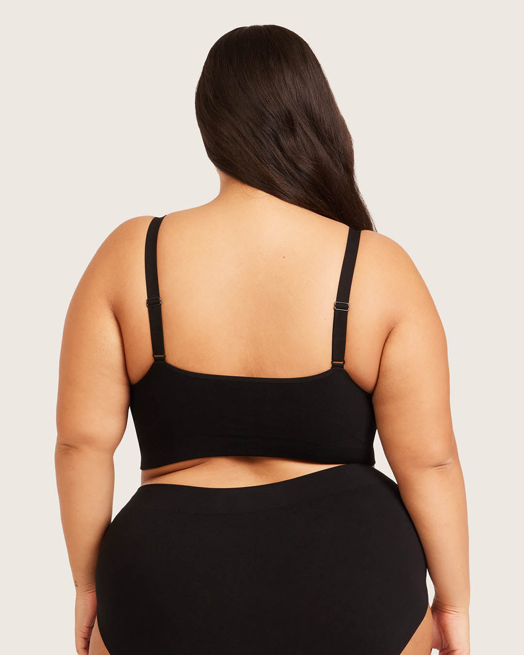 Wireless Maternity Bra - Black