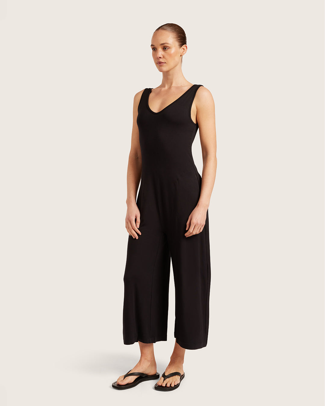 Long Jumpsuit - Black