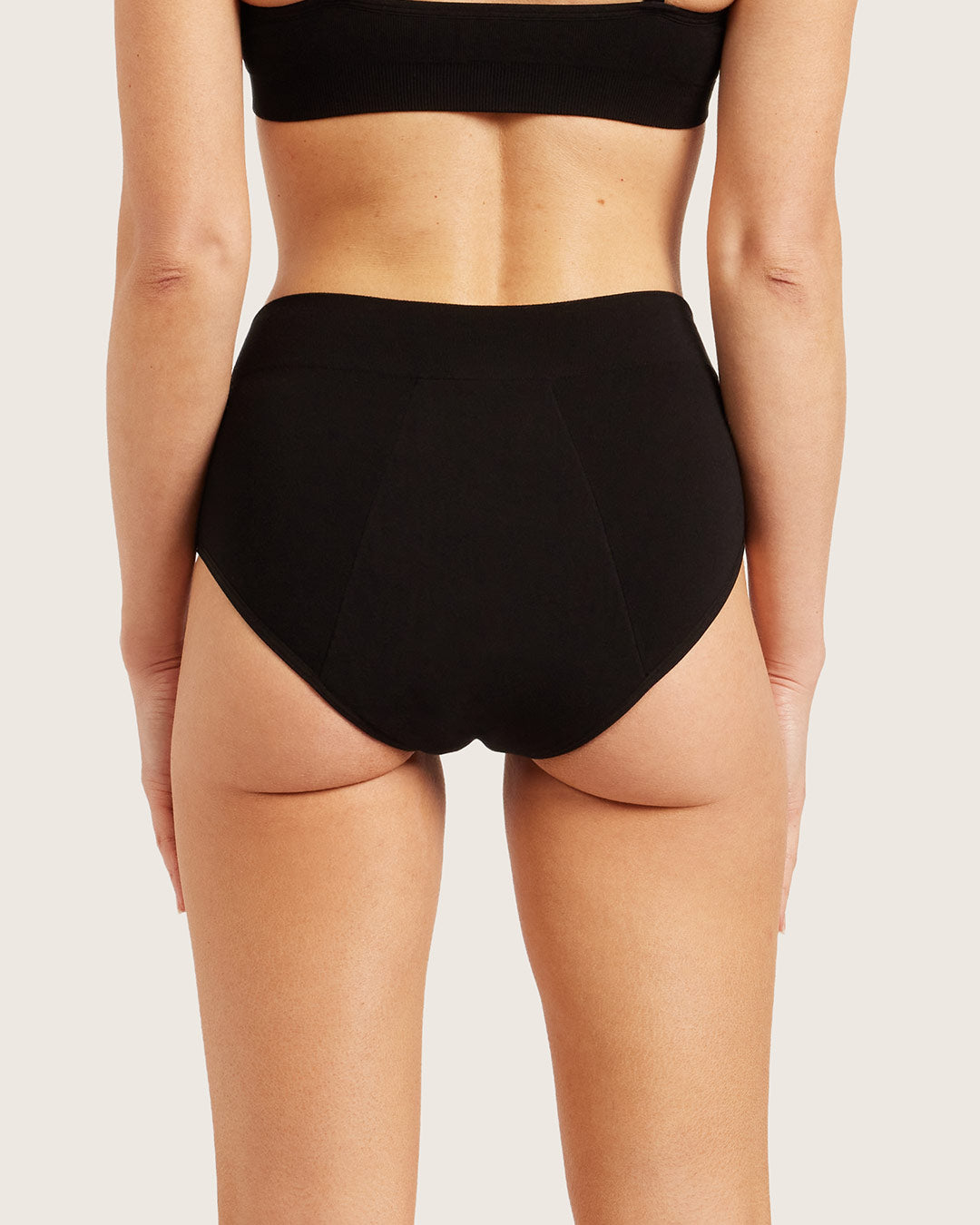 Period & Leak Proof - Full Briefs - Moderate - Heavy - Black