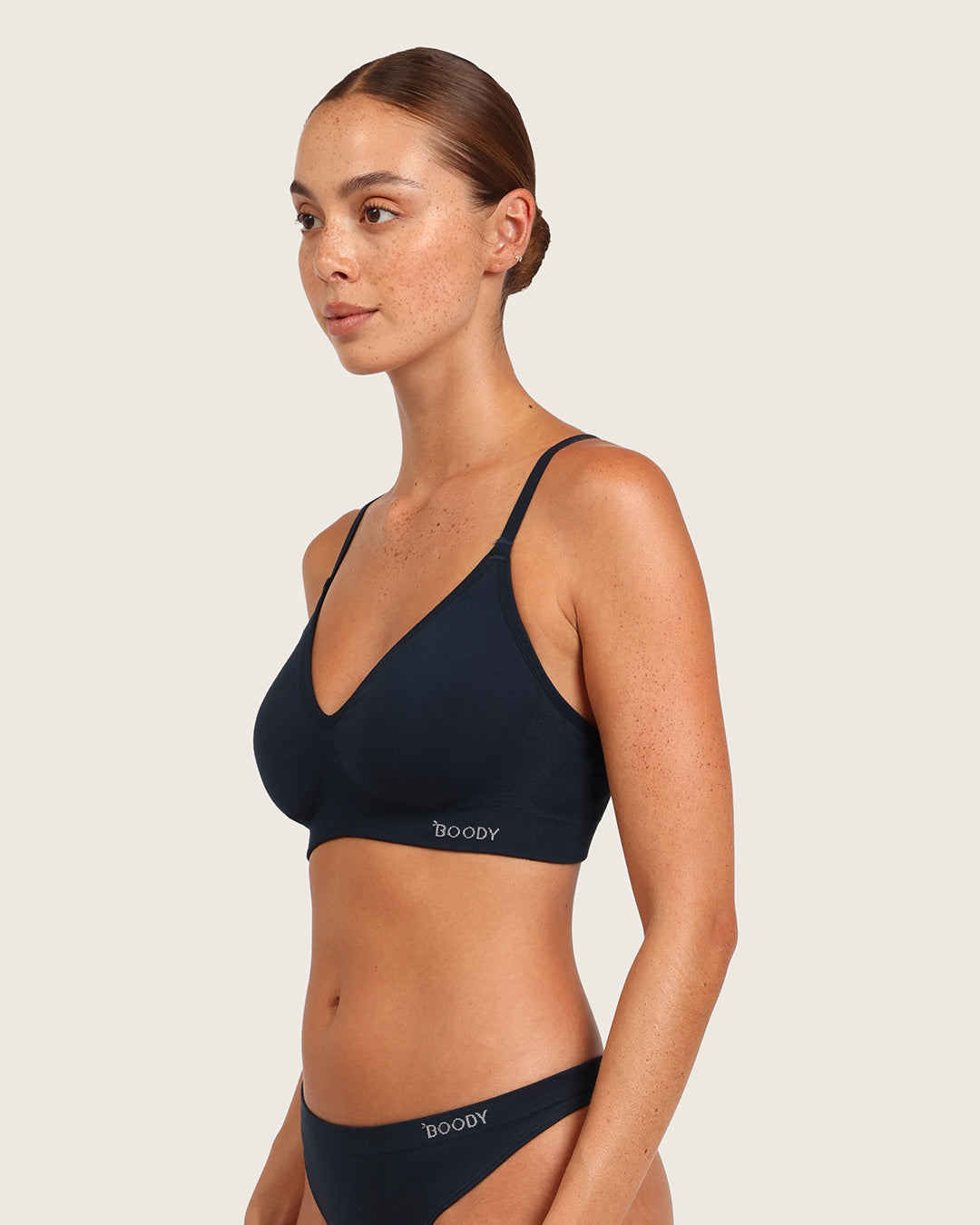 Wireless T-Shirt Bra - Midnight