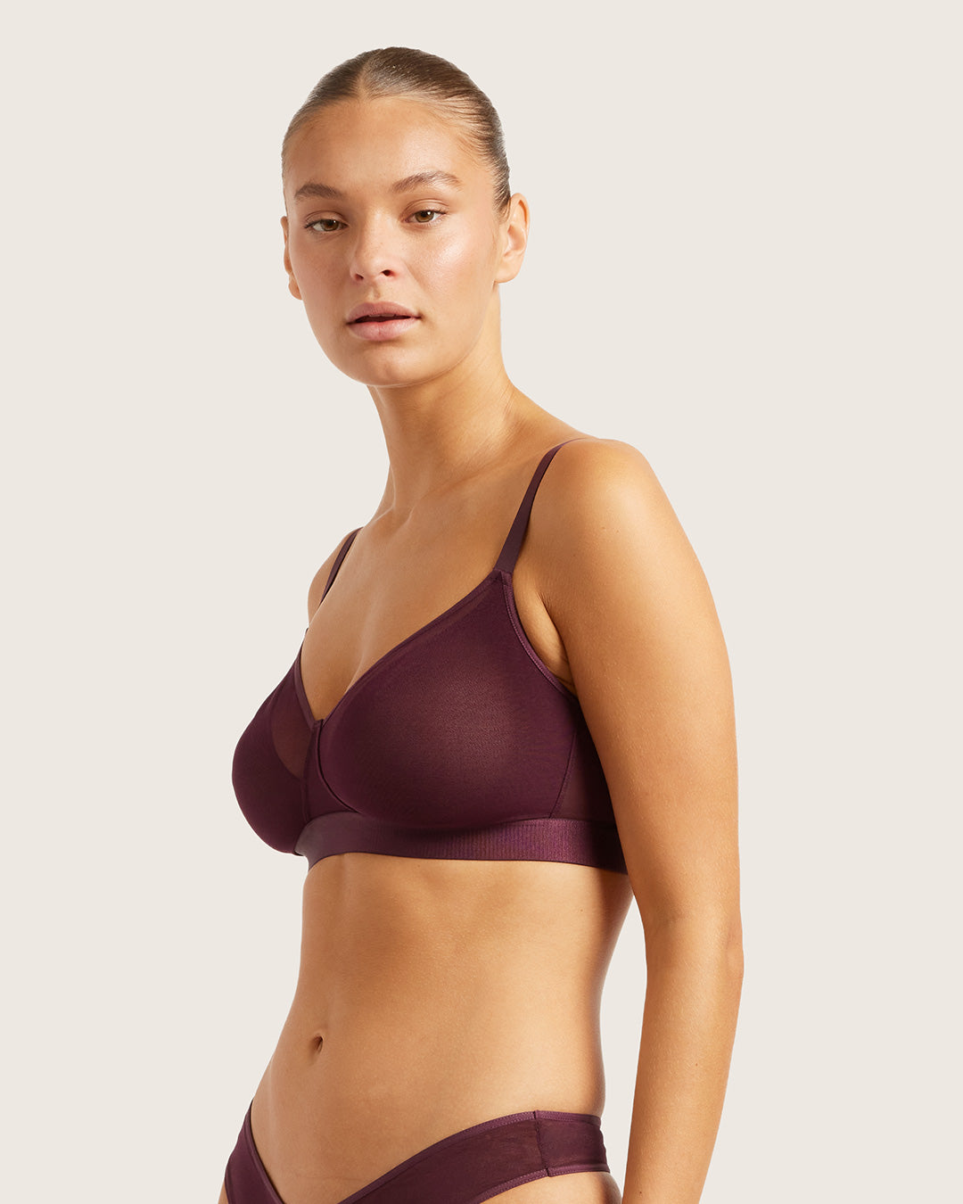 FreeMesh Full Bust Wireless Bra - Fig