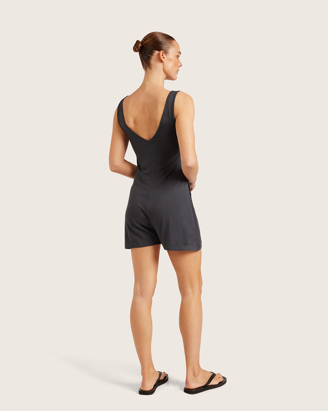 Short Romper - Storm