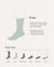 Chunky Bed Socks - Black Marl