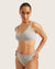 Seamfree Crop Bra - Light Grey Marl