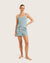 Goodnight Sleep Shorts - Mineral Blue