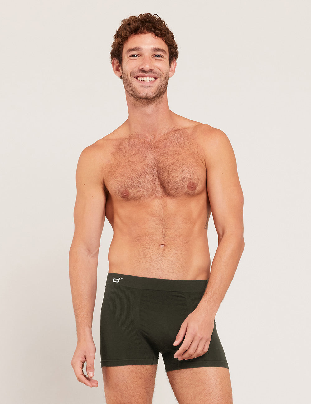 Men's Seamfree Boxer Briefs - Dark Olive