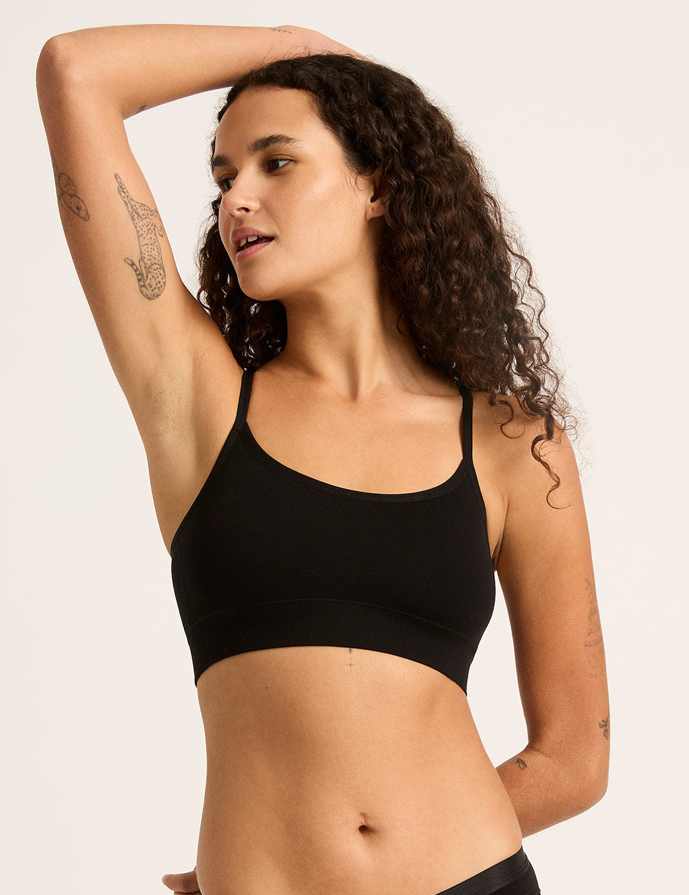 LYOLYTE Racerback Bralette - Black