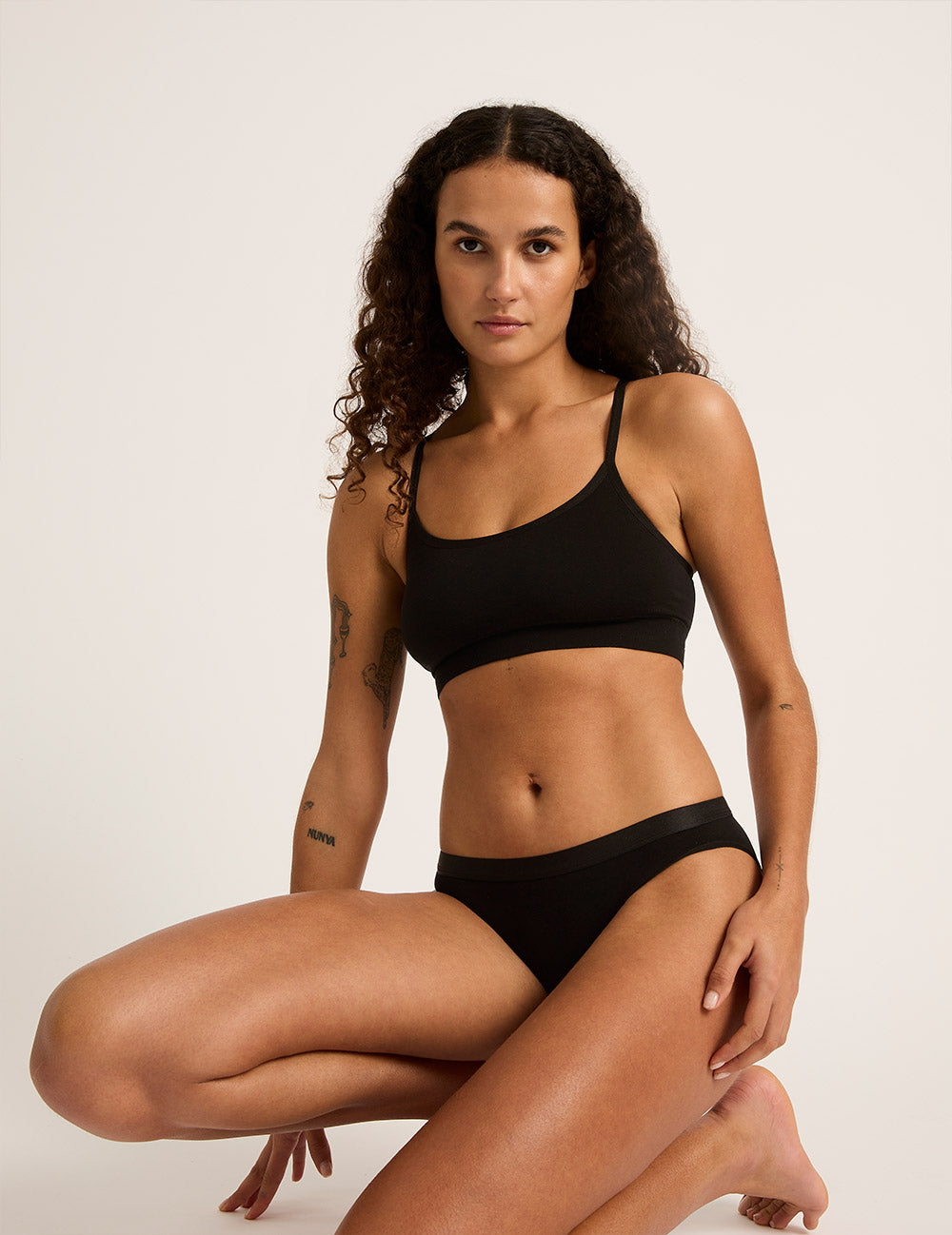 LYOLYTE Racerback Bralette - Black