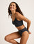LYOLYTE Ribbed Low Back Bralette - Storm