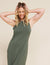 Racerback Dress - Moss