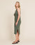 Racerback Dress - Moss