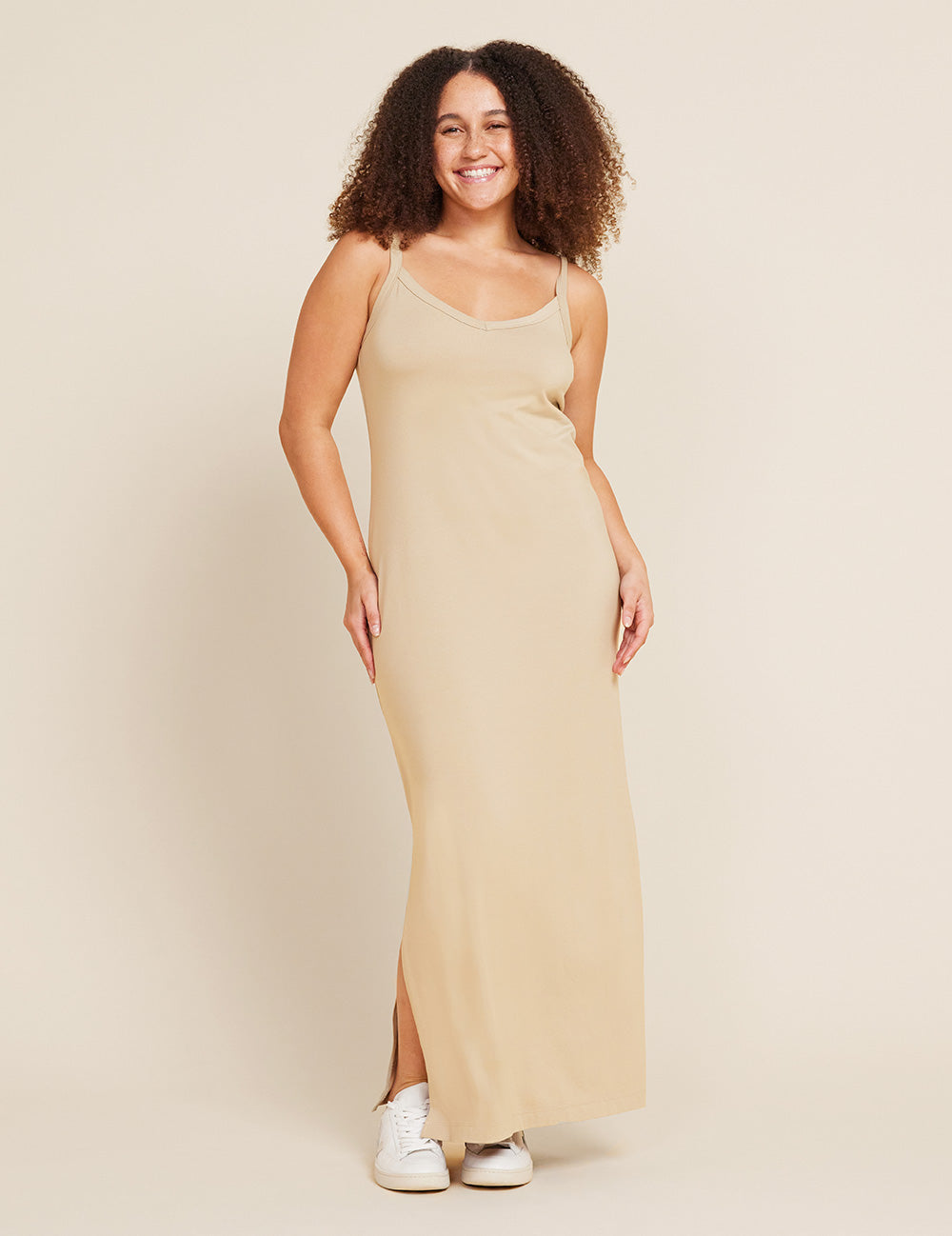 B10974_STONE_V Neck Slip Dress_3.jpg