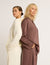 Vegan Silk Wide Leg Pant - Garnet