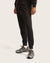 Bamboo CloudKnit Men's Cuffed Sweat Pants - Black