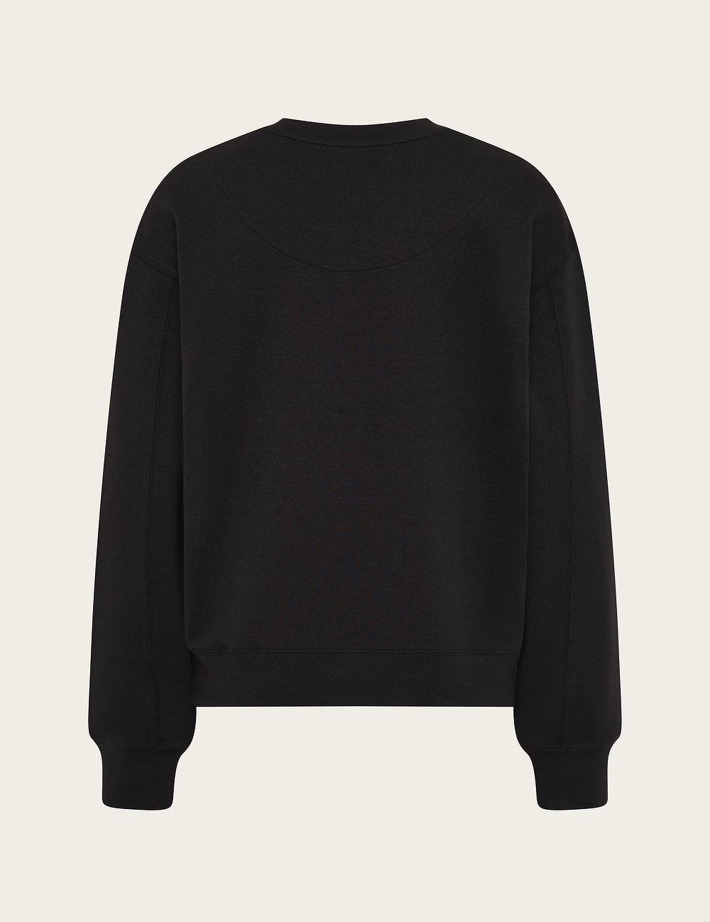 Bamboo CloudKnit Women's Crew Neck Sweater - Black
