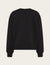 Bamboo CloudKnit Women's Crew Neck Sweater - Black