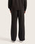 Bamboo CloudKnit Women's Straight Leg Sweat Pants - Black
