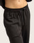 Bamboo CloudKnit Women's Straight Leg Sweat Pants - Black