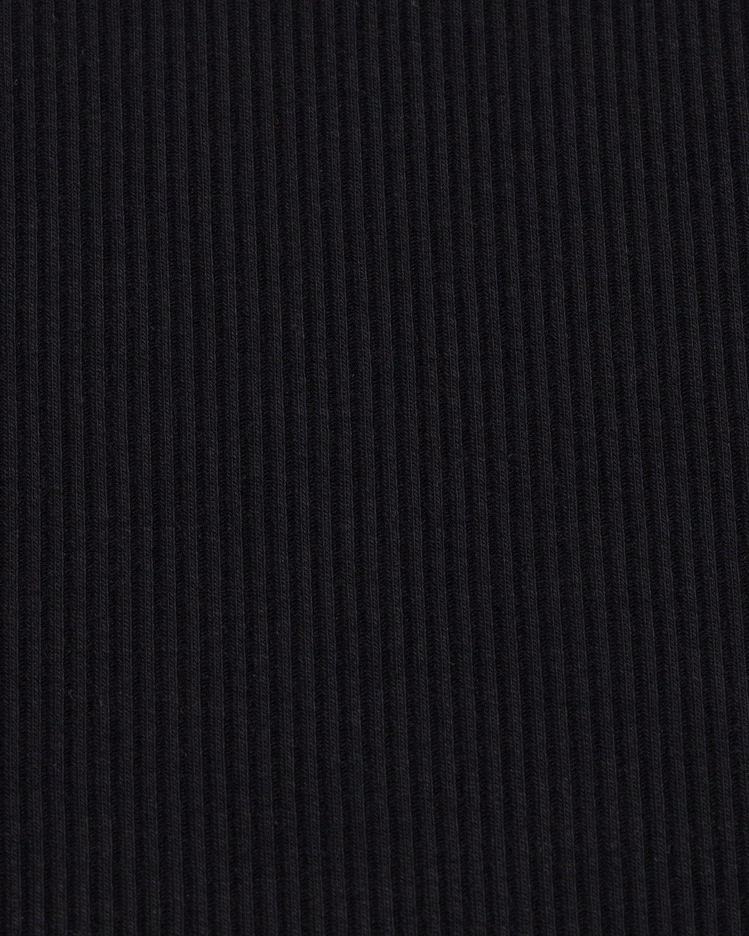 Women's Ribbed Turtleneck Top - Black