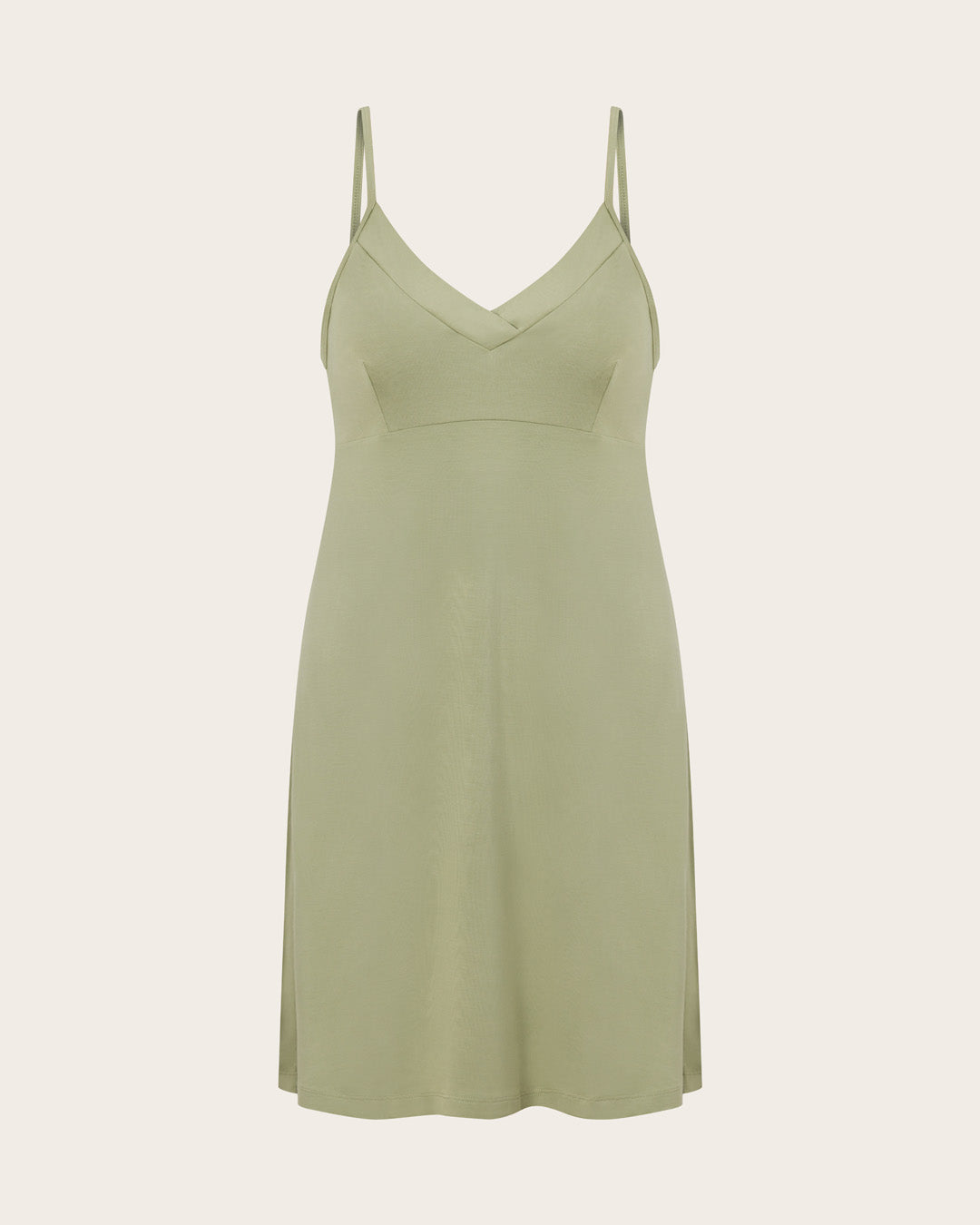 Goodnight Slip Sleep Dress - Sage