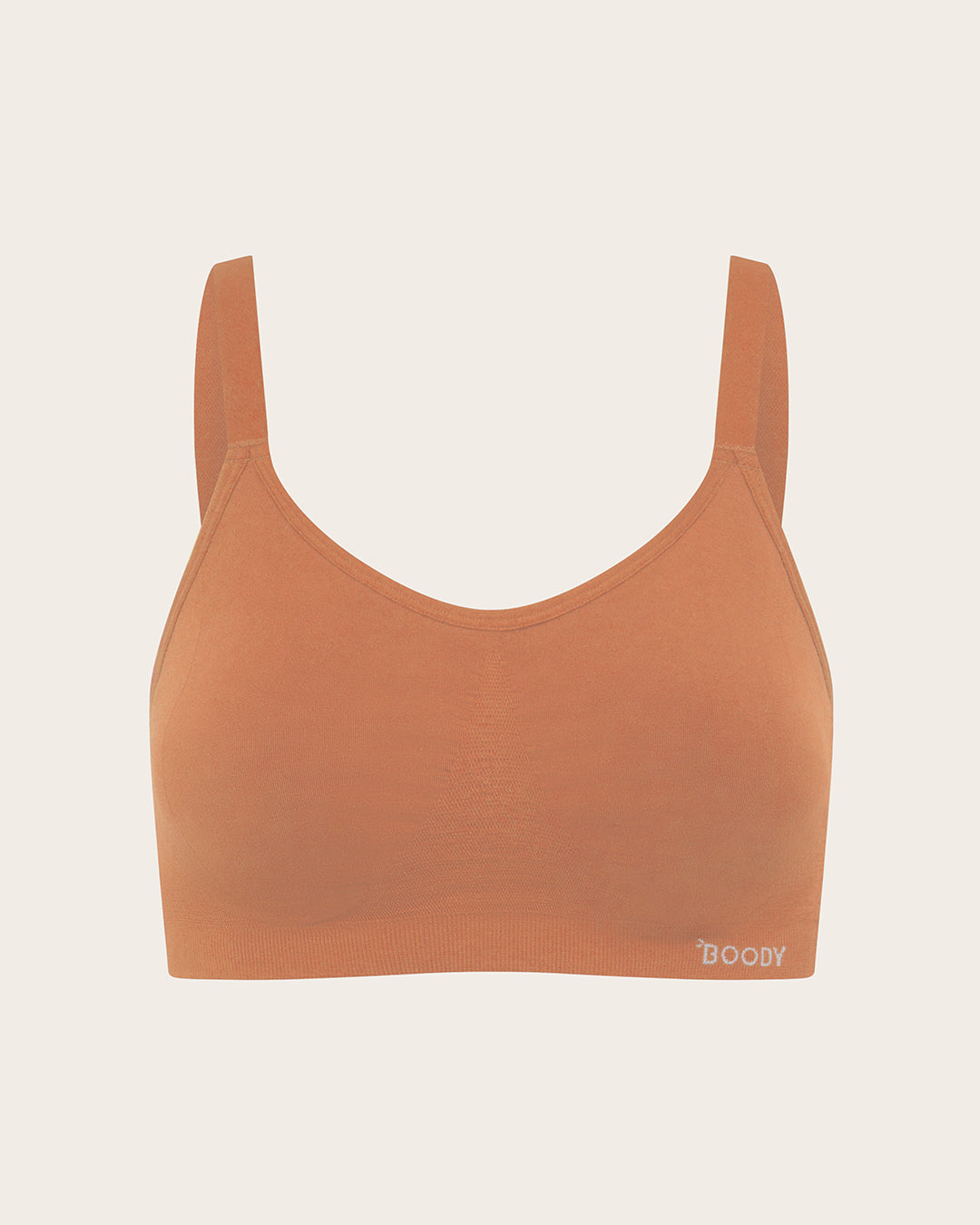 Full Bust Wireless Bra - Dune