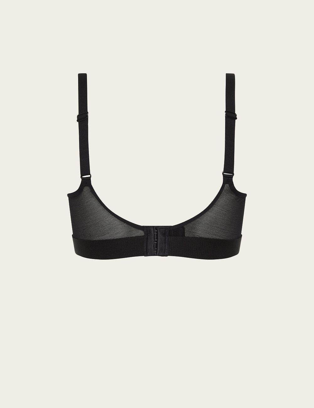 FreeMesh Full Bust Wireless Bra - Black
