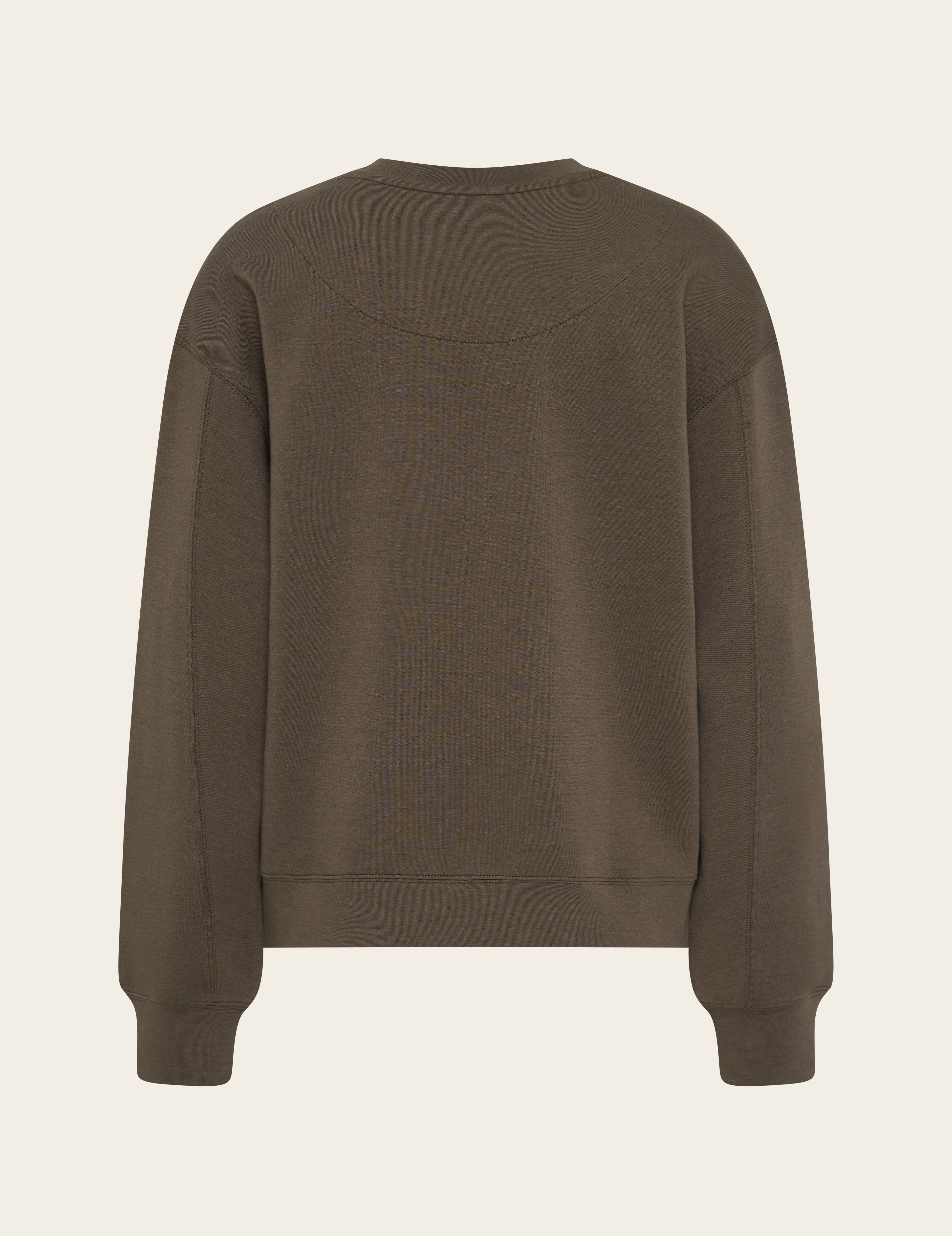 Women's Crew Neck Sweater - Oyster