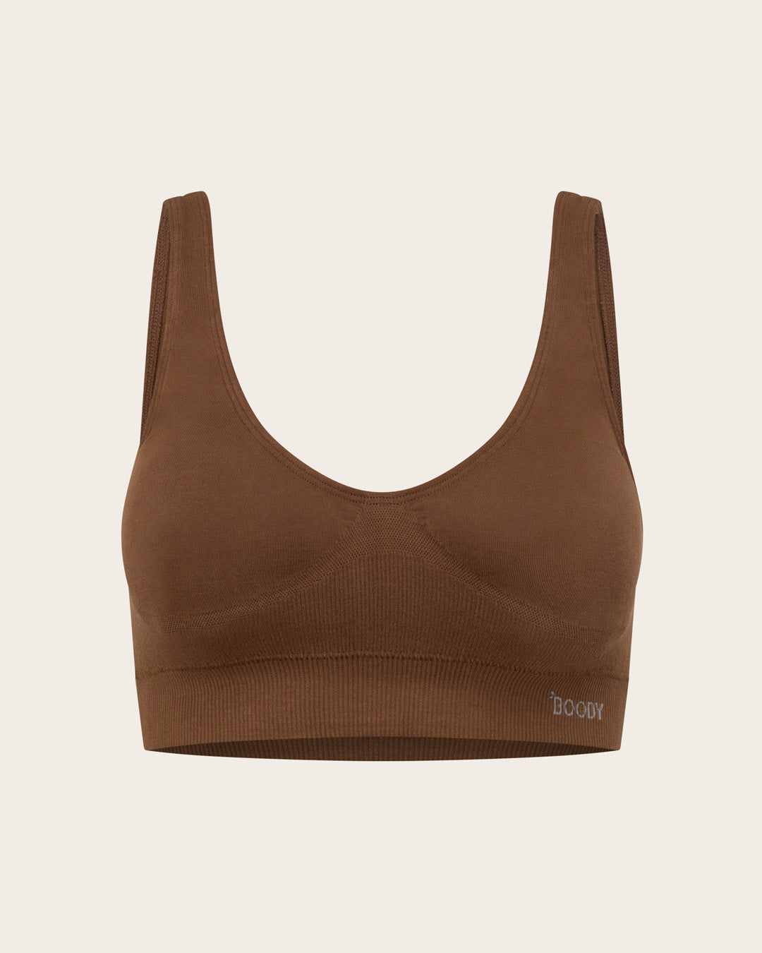 Seamfree Padded Crop Bra - Clove