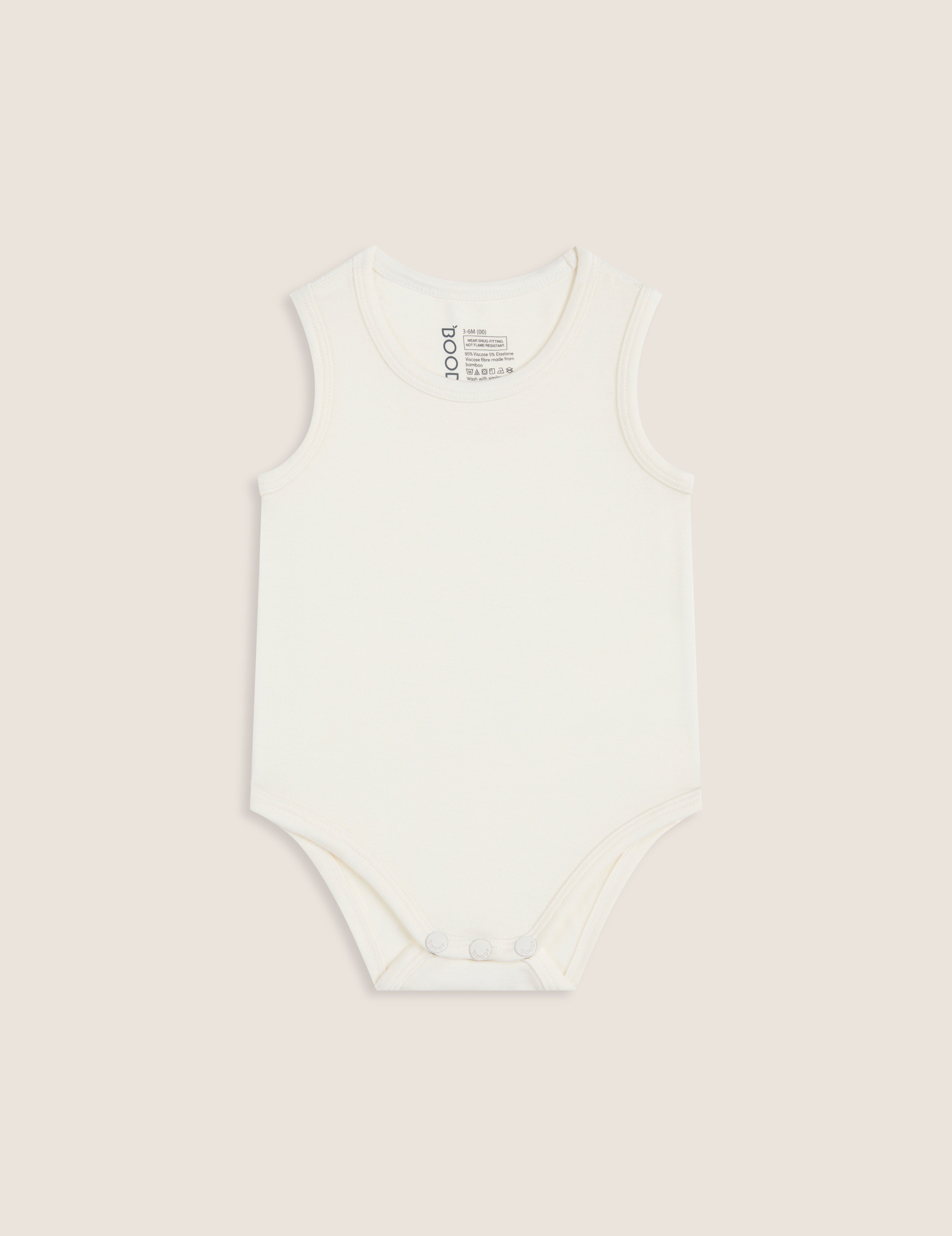 Baby Bodysuit - Natural White