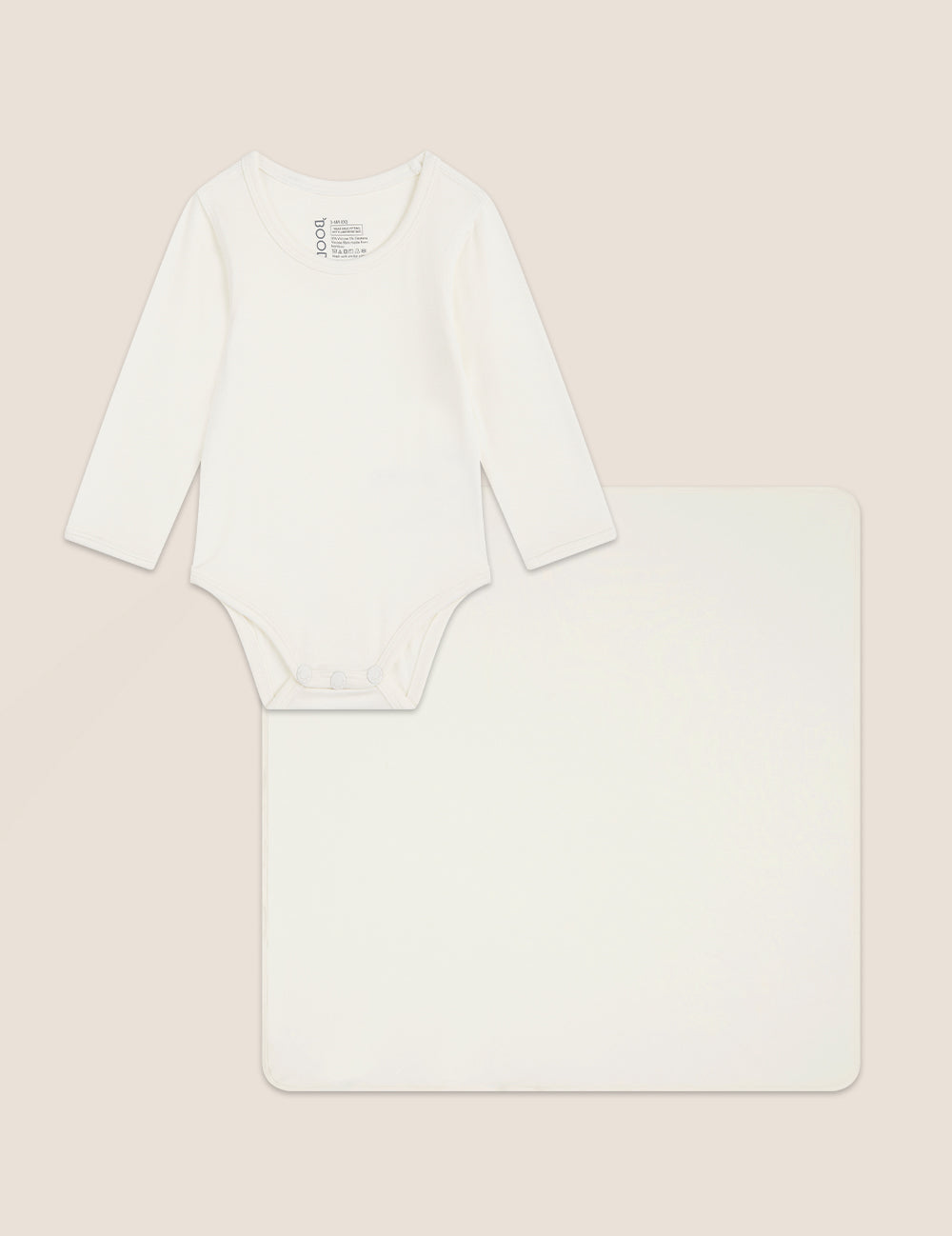 Set Giftbox - Baby Long Sleeve Bodysuit & Jersey Wrap